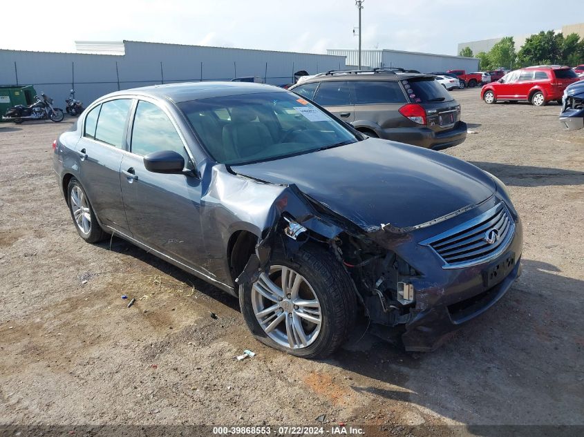 2012 INFINITI G37X