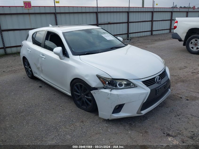 2014 LEXUS CT 200H