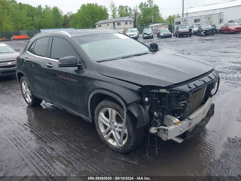 2016 MERCEDES-BENZ GLA 250 4MATIC