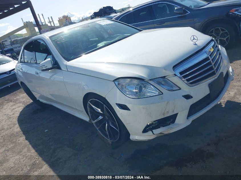 2011 MERCEDES-BENZ E 350 E 350 SPORT