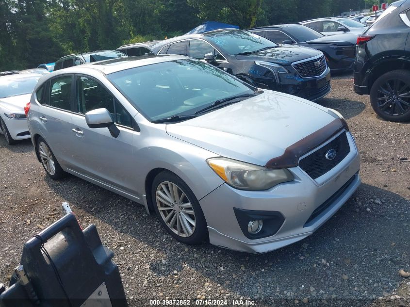 2012 SUBARU IMPREZA 2.0I LIMITED