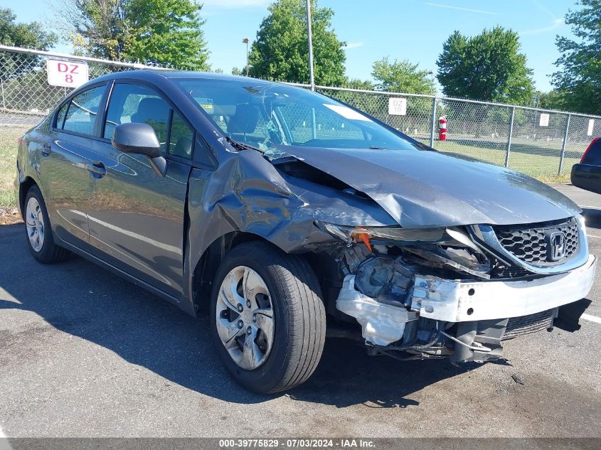 2013 HONDA CIVIC LX