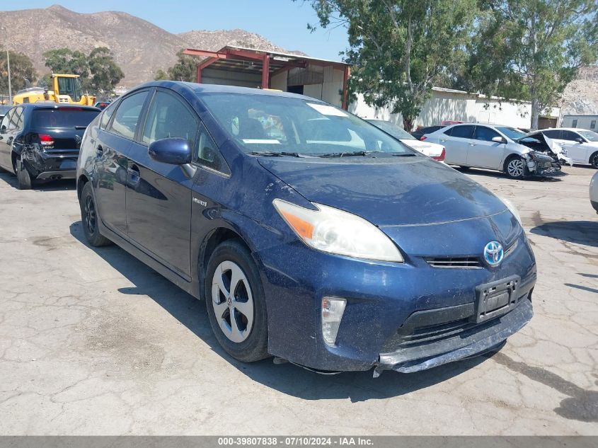 2014 TOYOTA PRIUS THREE