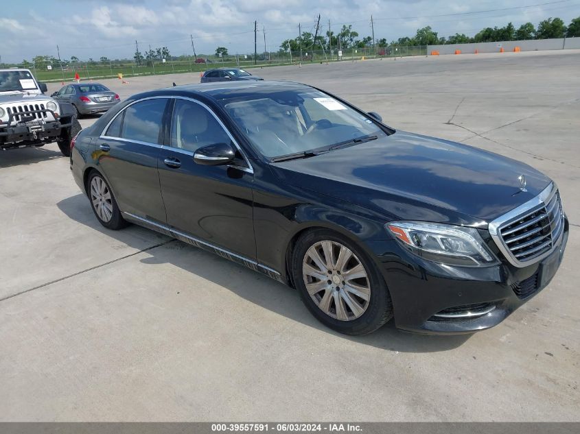 2015 MERCEDES-BENZ S 550