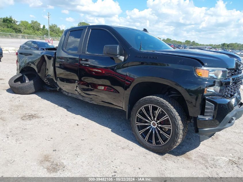 2021 CHEVROLET SILVERADO 1500 2WD DOUBLE CAB STANDARD BED CUSTOM