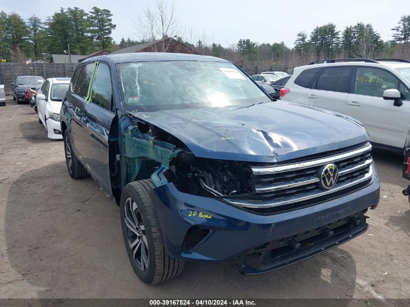 2022 VOLKSWAGEN ATLAS 3.6L V6 SEL