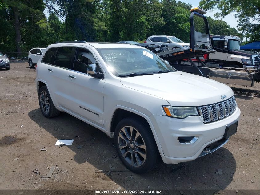 2017 JEEP GRAND CHEROKEE OVERLAND 4X4