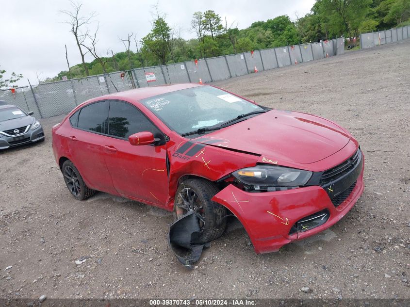 2016 DODGE DART SXT