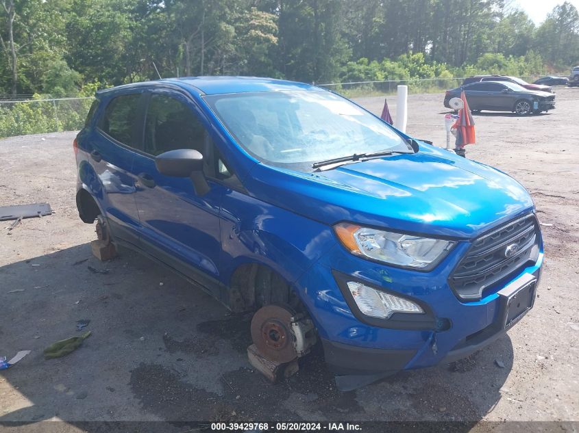 2018 FORD ECOSPORT S