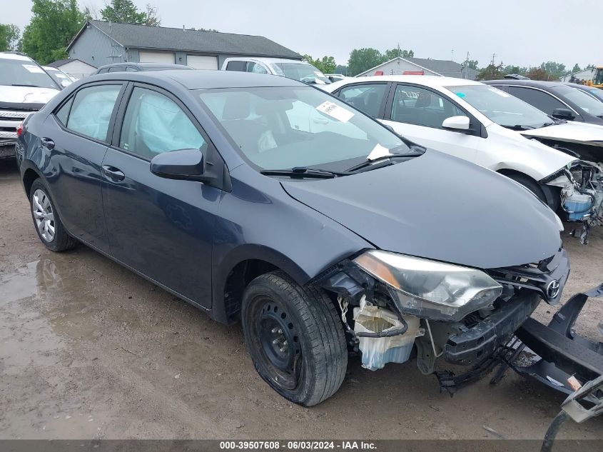 2016 TOYOTA COROLLA LE