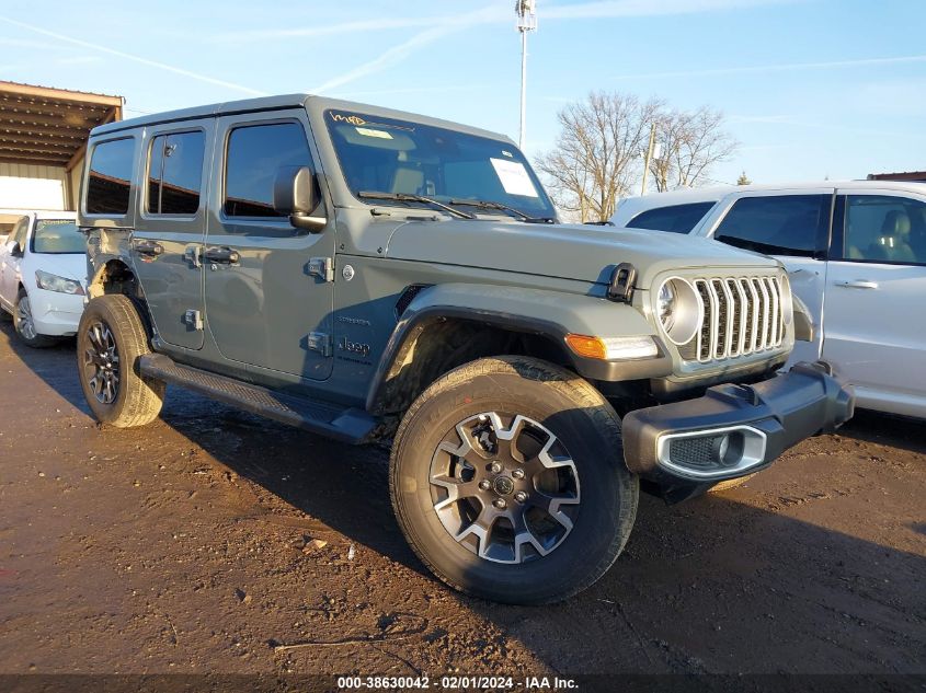 2024 JEEP WRANGLER 4-DOOR SAHARA 4X4