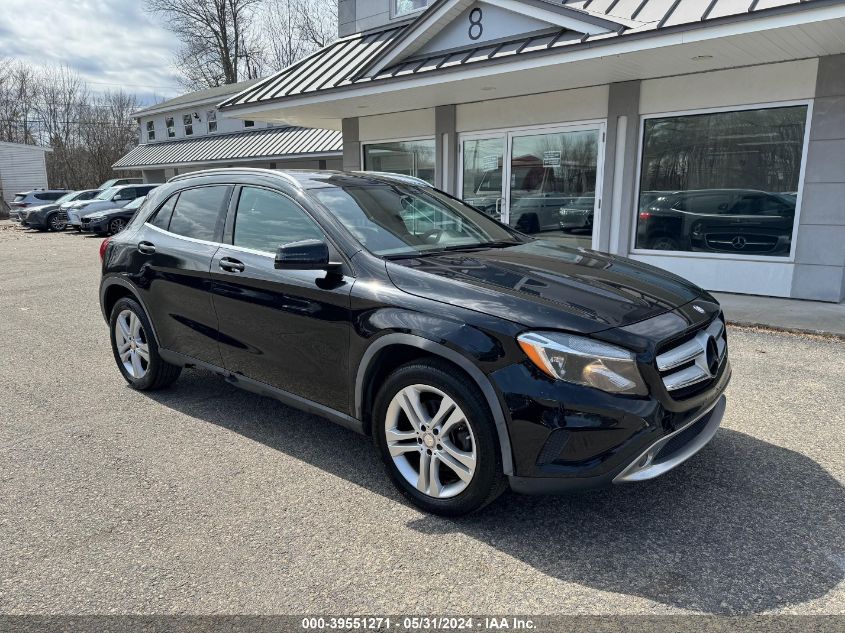 2017 MERCEDES-BENZ GLA 250 4MATIC