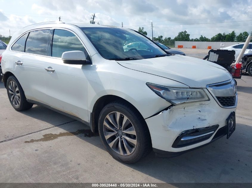 2015 ACURA MDX TECHNOLOGY PACKAGE