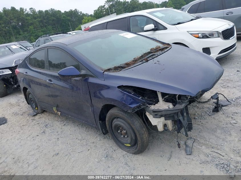 2013 HYUNDAI ELANTRA GLS