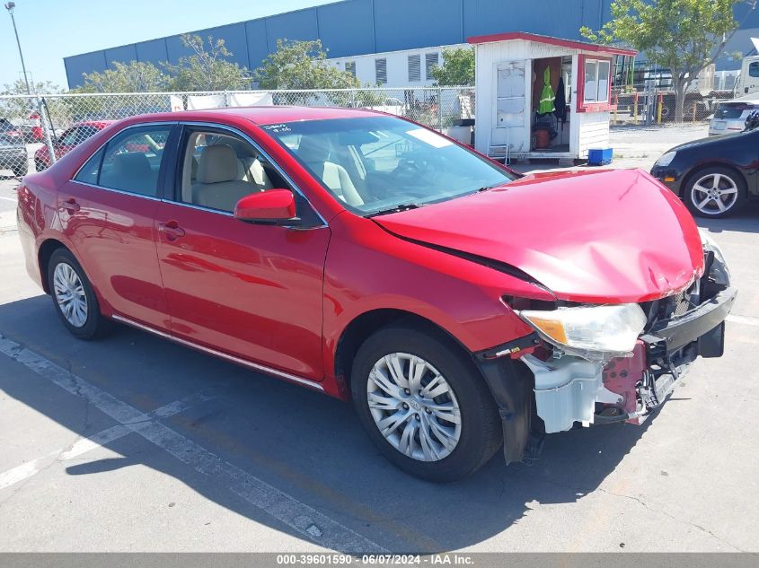 2012 TOYOTA CAMRY LE