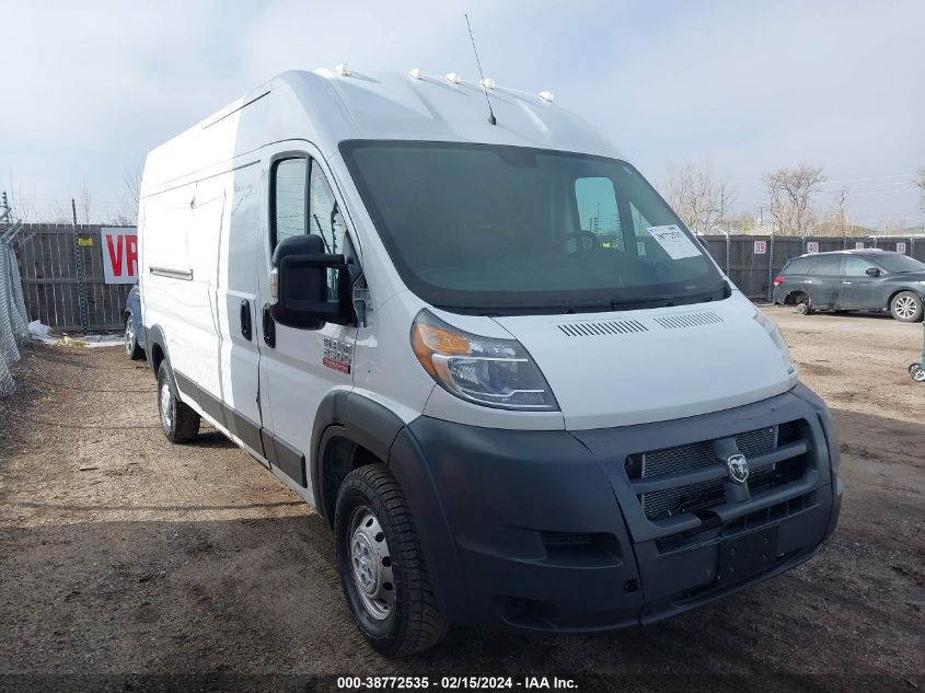 2017 RAM PROMASTER 2500 HIGH ROOF 159 WB