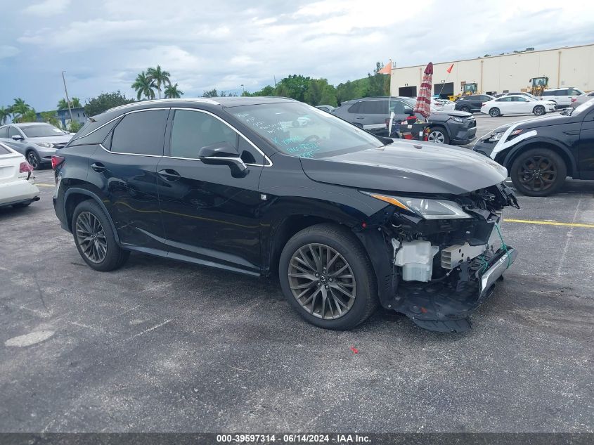 2019 LEXUS RX 350 F SPORT