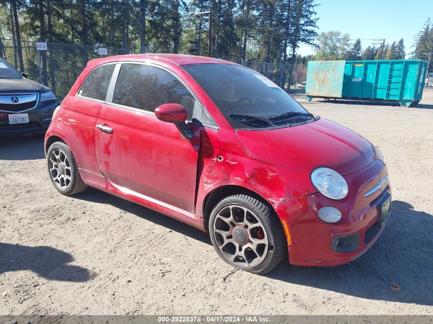 2013 FIAT 500 SPORT