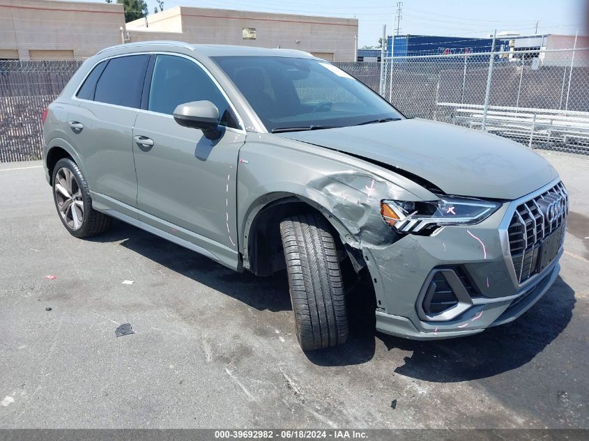 2019 AUDI Q3 2.0T S LINE PREMIUM