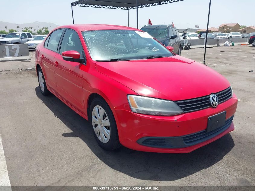 2012 VOLKSWAGEN JETTA 2.5L SE