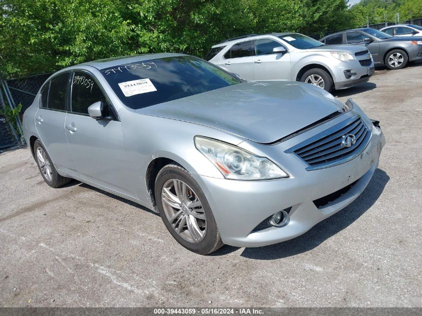 2013 INFINITI G37X