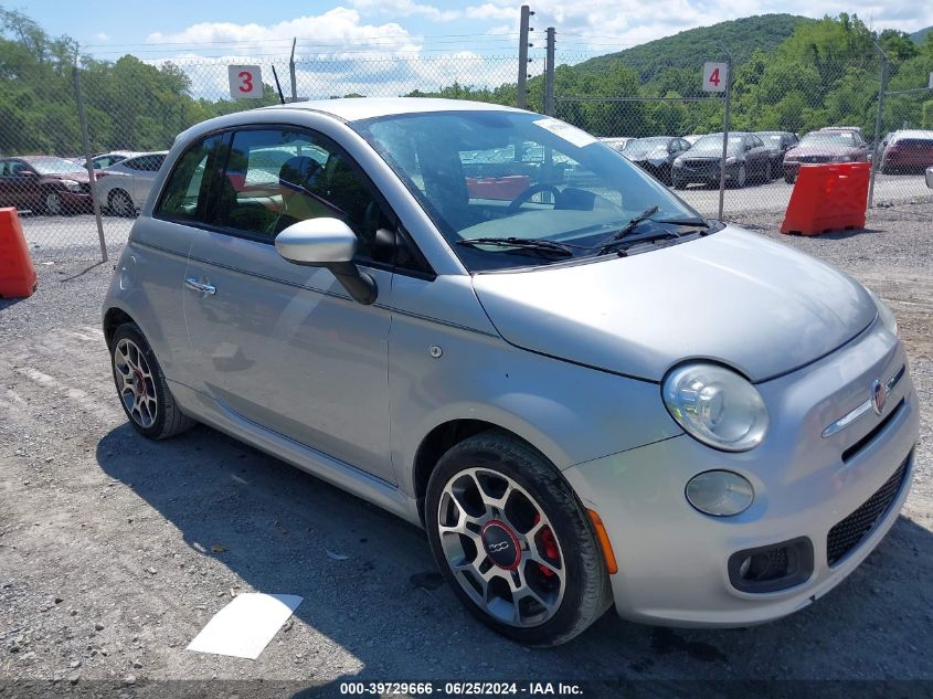 2014 FIAT 500 SPORT