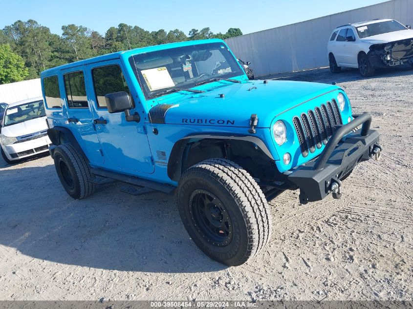 2017 JEEP WRANGLER UNLIMITED RUBICON 4X4