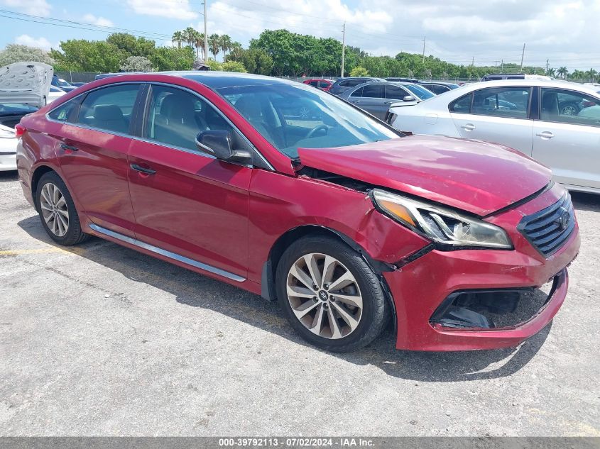 2015 HYUNDAI SONATA SPORT