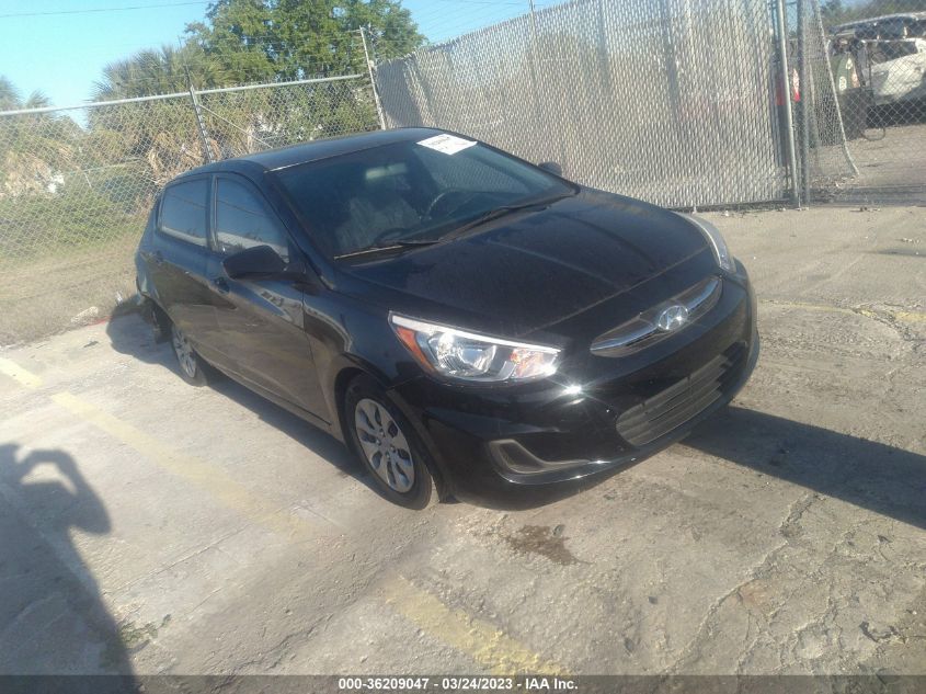 2016 HYUNDAI ACCENT SE