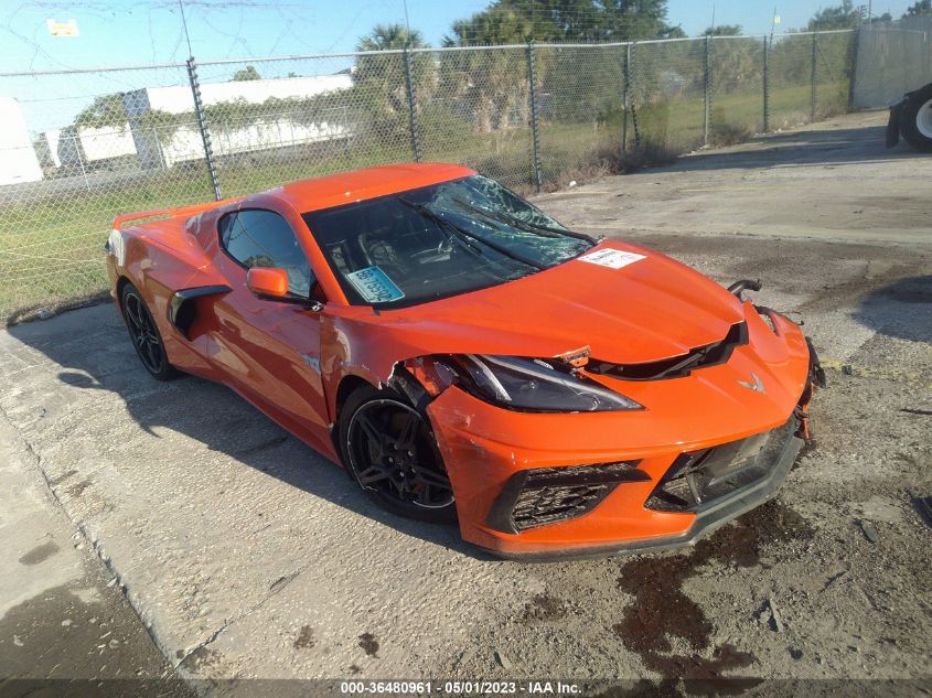 2020 CHEVROLET CORVETTE STINGRAY RWD  3LT