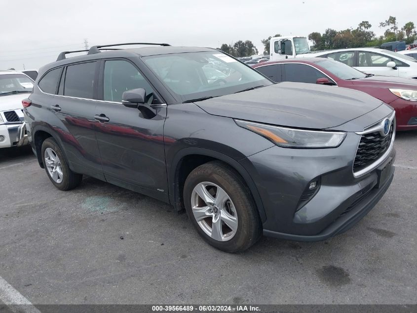 2023 TOYOTA HIGHLANDER HYBRID LE