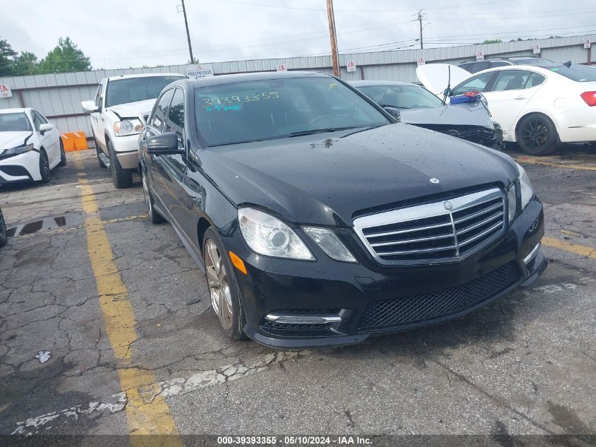 2013 MERCEDES-BENZ E 350