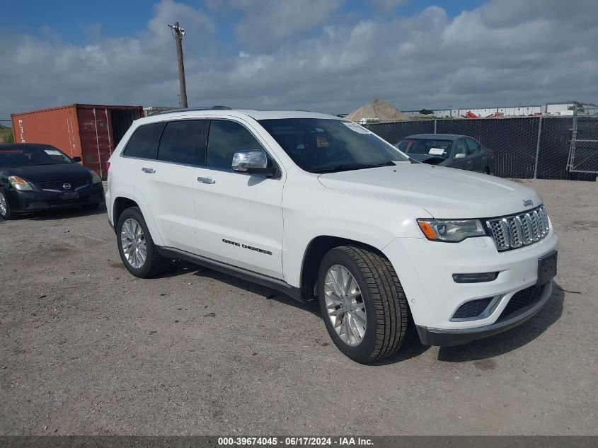 2018 JEEP GRAND CHEROKEE SUMMIT 4X2