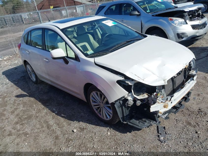 2012 SUBARU IMPREZA 2.0I PREMIUM