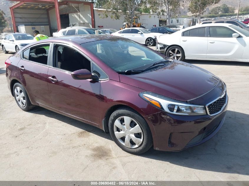 2017 KIA FORTE LX