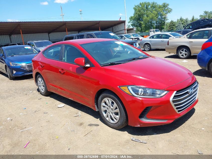 2017 HYUNDAI ELANTRA SE