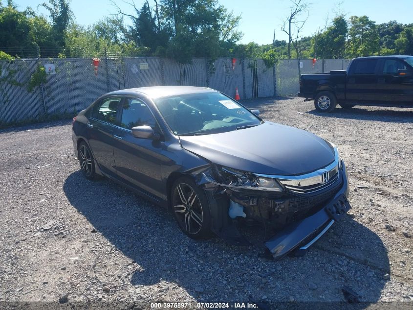 2017 HONDA ACCORD SPORT