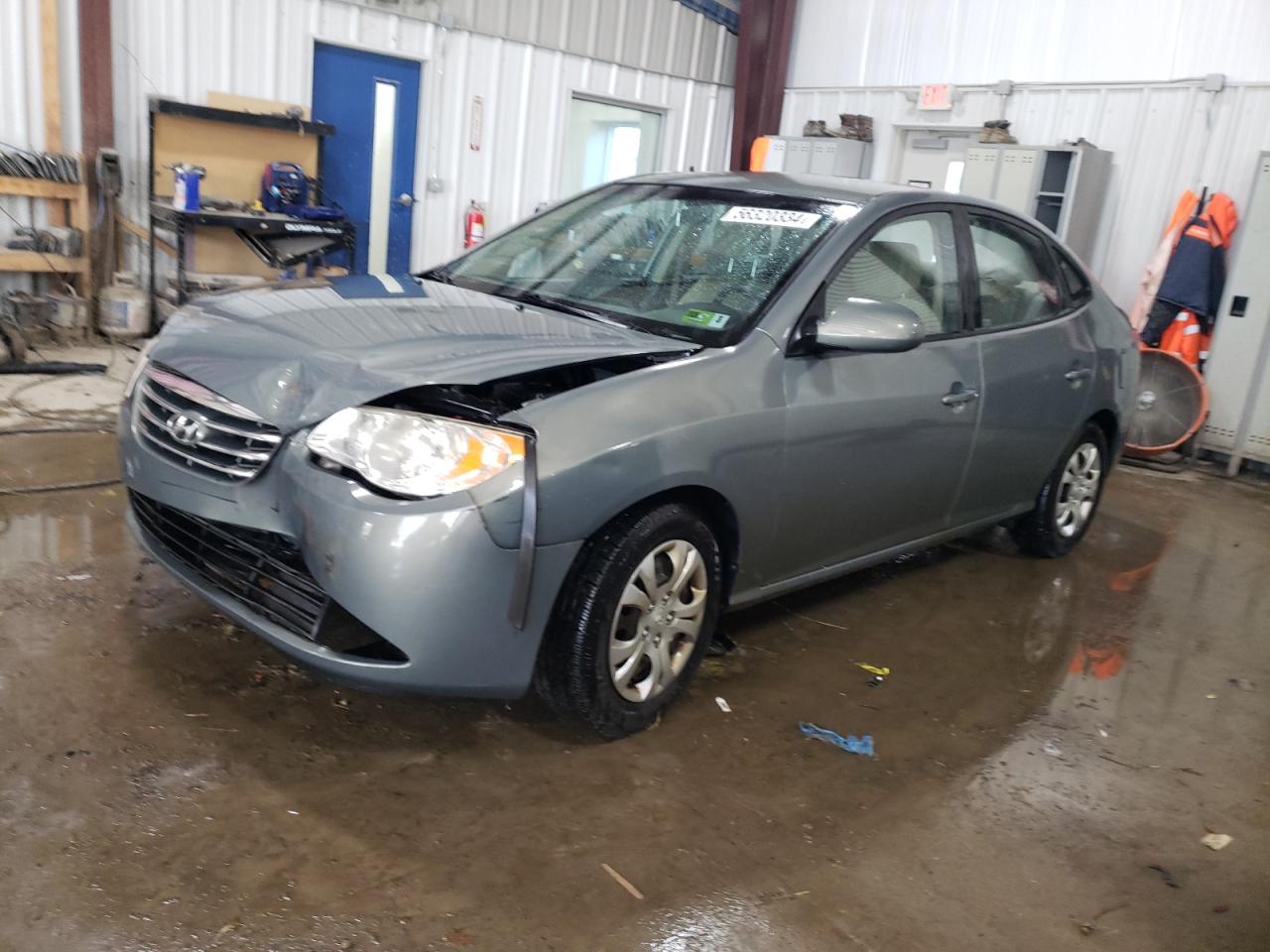 2010 HYUNDAI ELANTRA BLUE