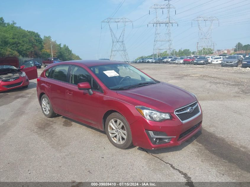 2015 SUBARU IMPREZA 2.0I PREMIUM