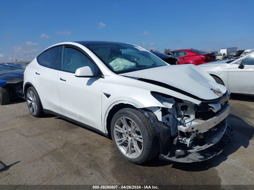 2021 TESLA MODEL Y LONG RANGE DUAL MOTOR ALL-WHEEL DRIVE