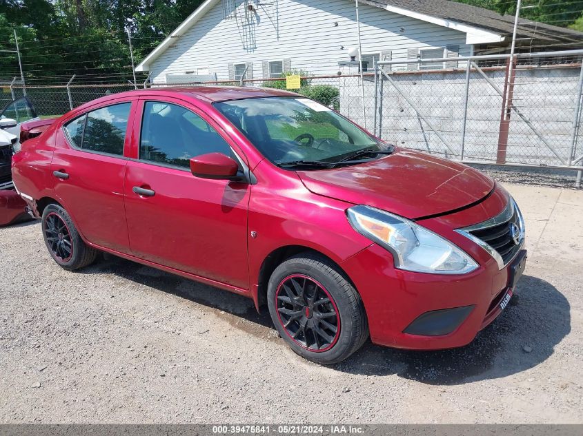 2016 NISSAN VERSA 1.6 S+