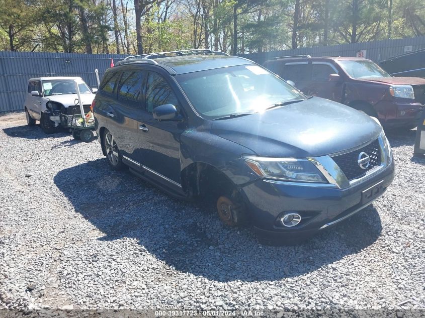 2015 NISSAN PATHFINDER PLATINUM