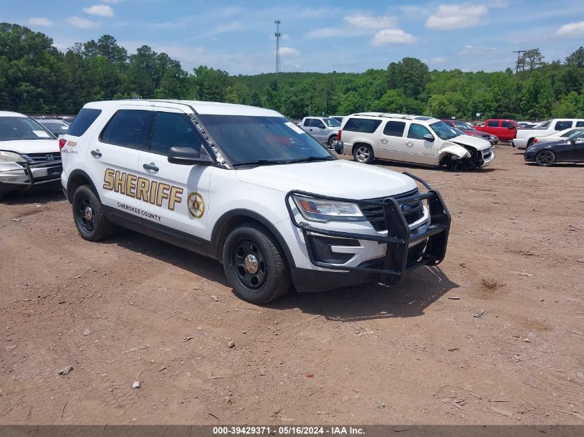 2018 FORD POLICE INTERCEPTOR UTILITY