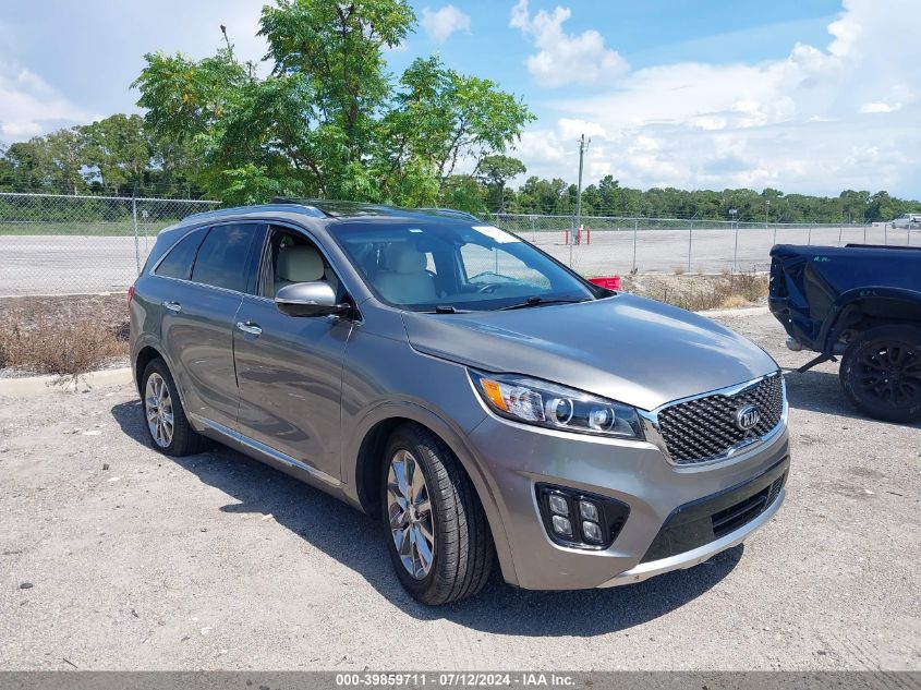 2016 KIA SORENTO 3.3L SXL