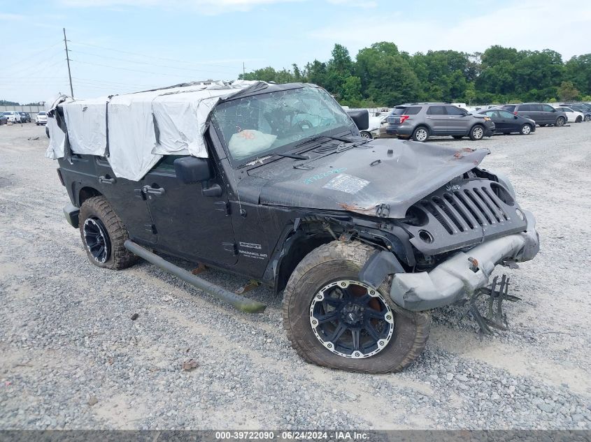 2017 JEEP WRANGLER UNLIMITED SPORT 4X4