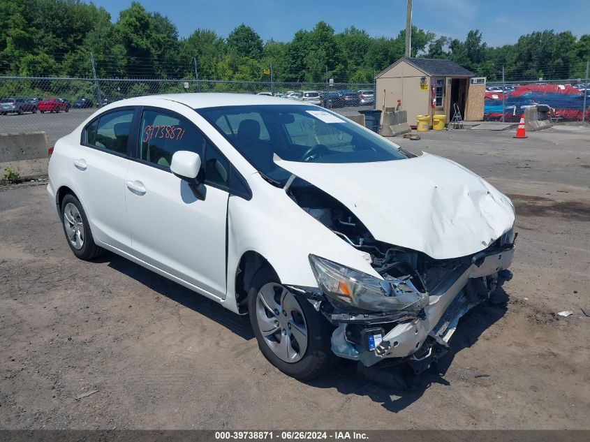 2013 HONDA CIVIC LX