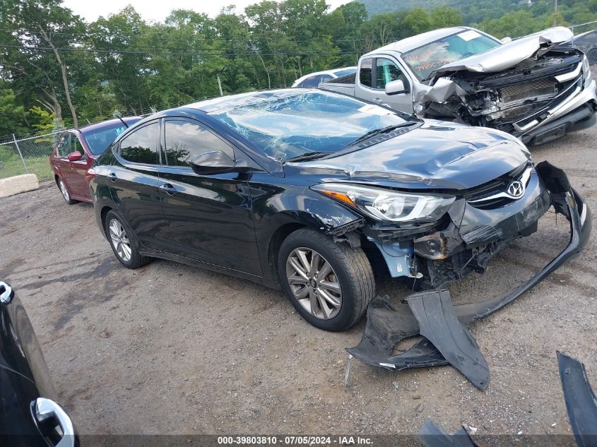 2015 HYUNDAI ELANTRA SE