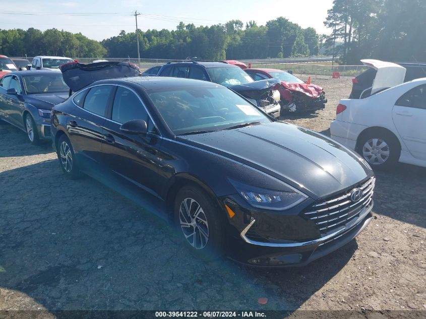 2023 HYUNDAI SONATA HYBRID BLUE