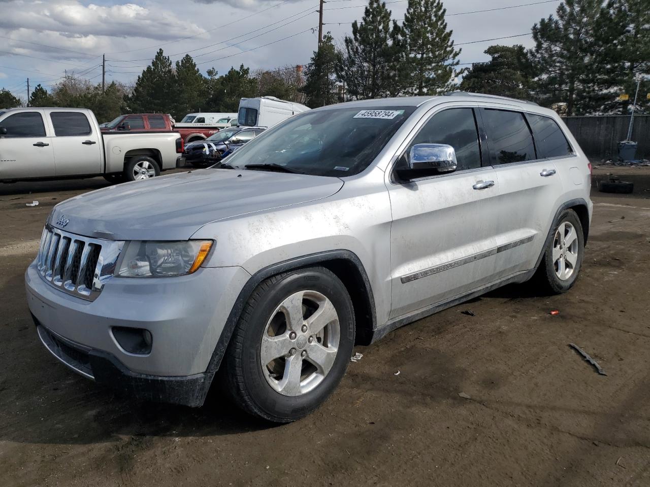 2012 JEEP GRAND CHEROKEE OVERLAND