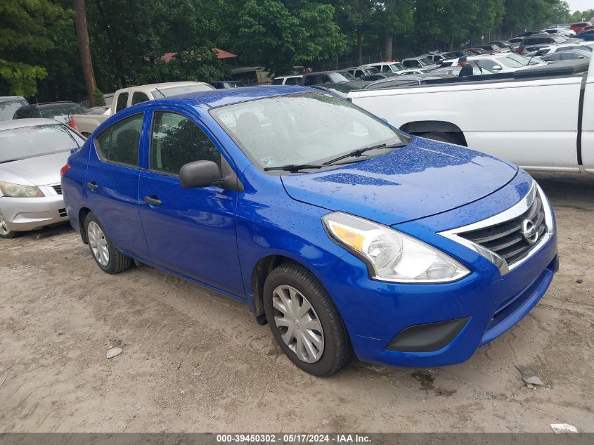 2015 NISSAN VERSA 1.6 S+